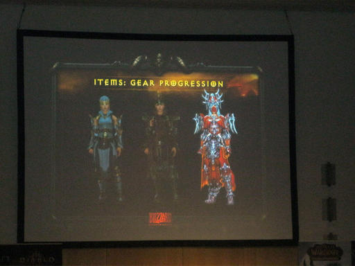 Diablo III - фото с пресс конференции с gemescom'a 2011