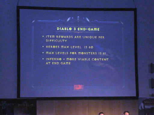 Diablo III - фото с пресс конференции с gemescom'a 2011